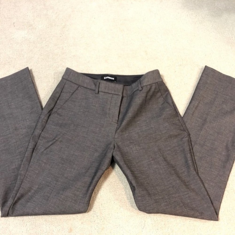 Express Publicist Size 4R Mid Rise Dress Pants